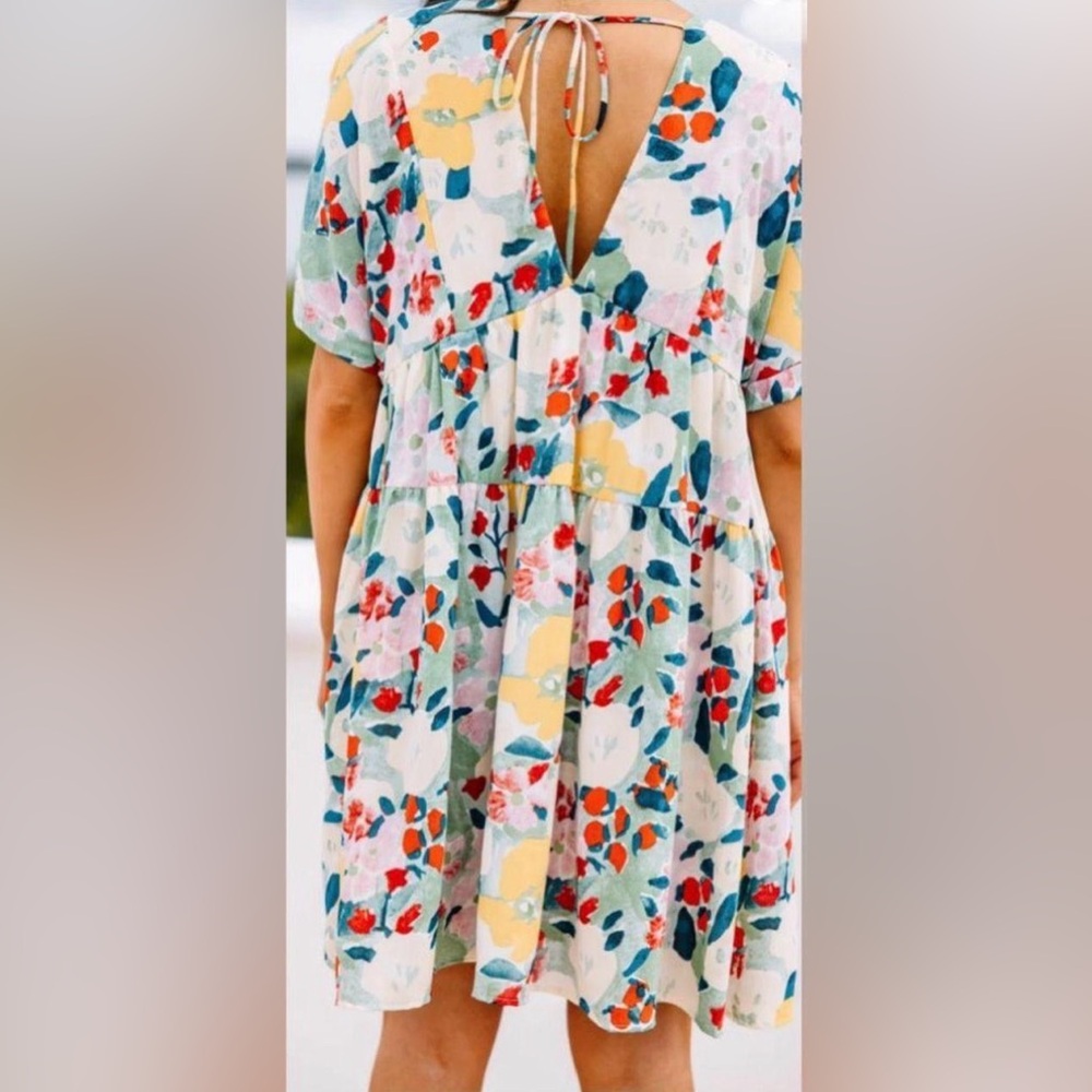 Entro floral mini dress - Picture 3 of 6